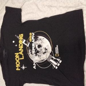 Black T-shirt Moon
